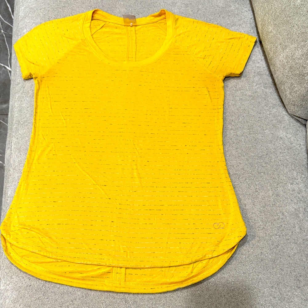 Activewear Yellow Women's Top M